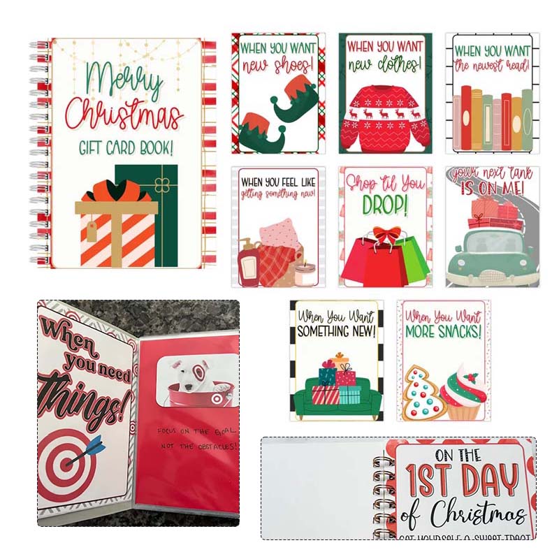 Christmas College Survival Gift Card Book