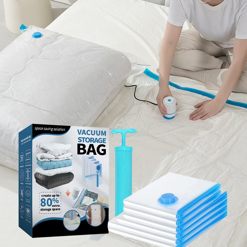 Compact Vacuum Storage Bags for Clothes