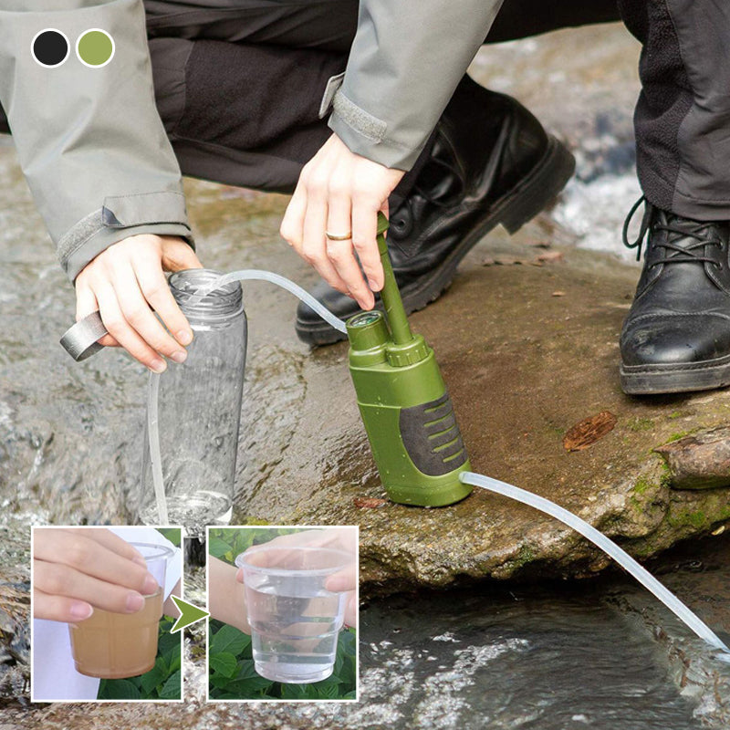 Portable Hand Pump Water Filter