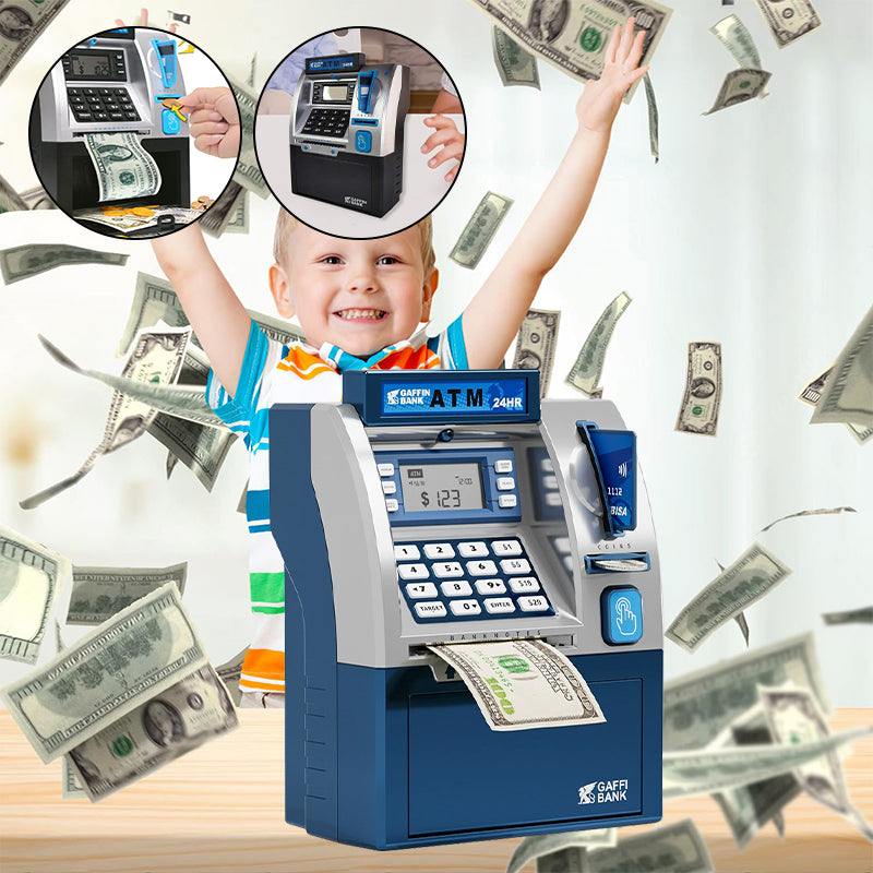 Interactive Kids Piggy Bank ATM Toy