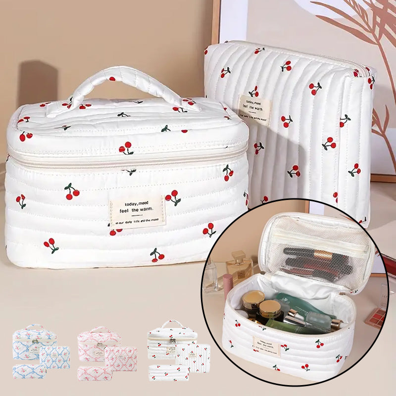 Fashionable Portable Makeup Bag (3-piece set)