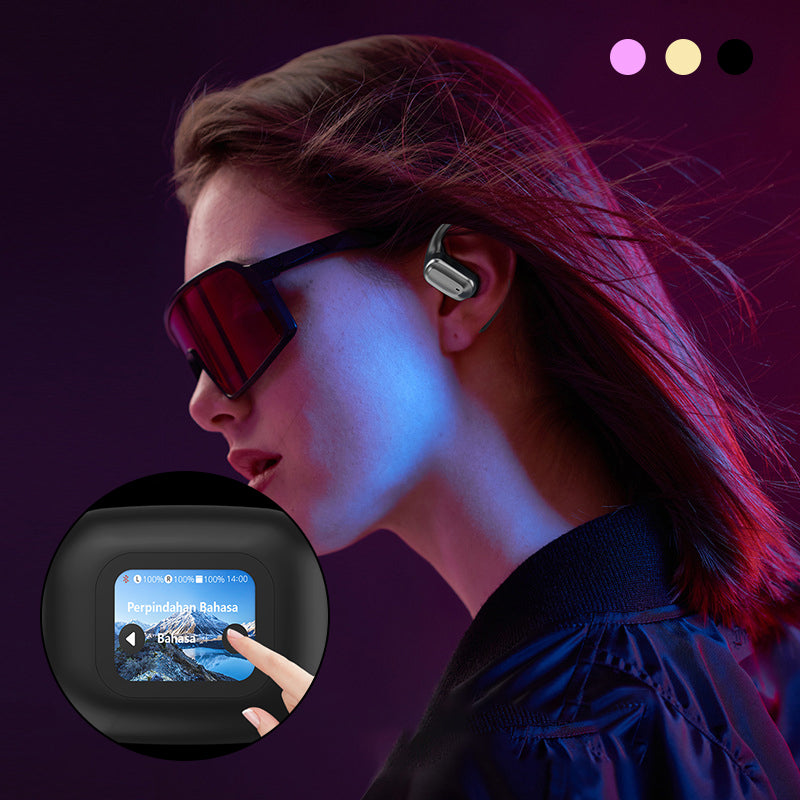 Ai Translate Wireless Color Screen Noise Canceling Headphones