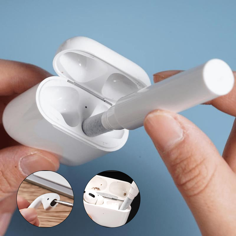 3-in-1 Portable Earbuds Cleaning Brush