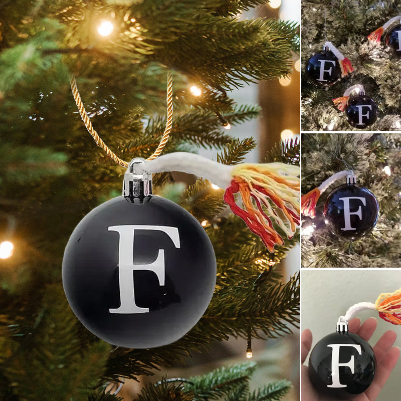 Funny F-Bomb Christmas Ornament