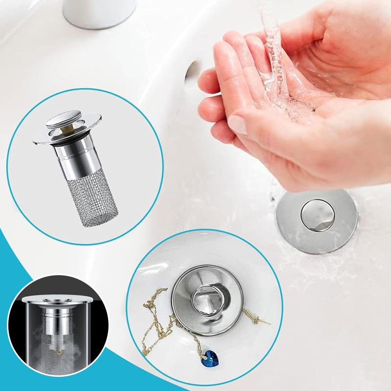 Universal Stainless Steel Sink Drain Filter