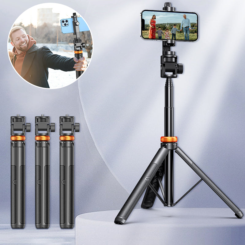 Selfie Stick Tripod With Bluetooth Remote