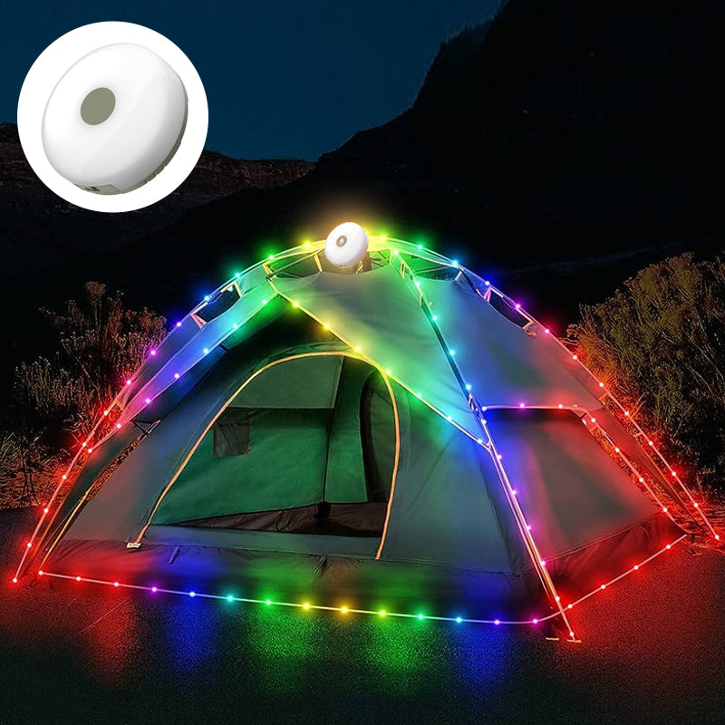 Ultra-long battery life camping atmosphere light string