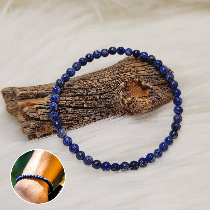 Lapis Lazuli Bead Bracelet