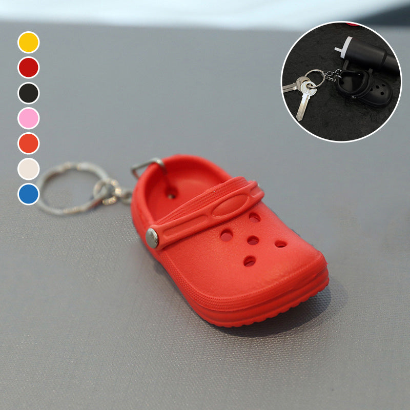 Mini Crocs Shoe Keychain