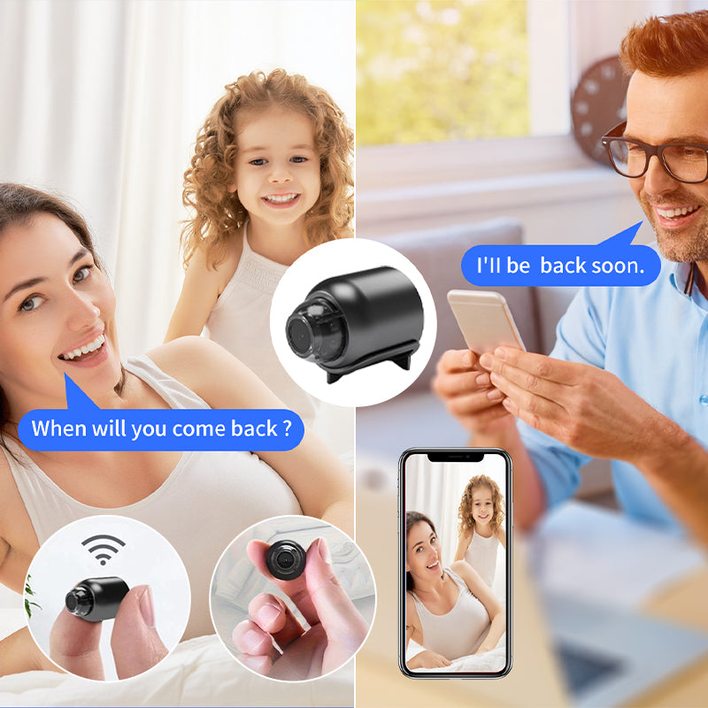 Smart Wireless Camera With Mobile Phone Remote App