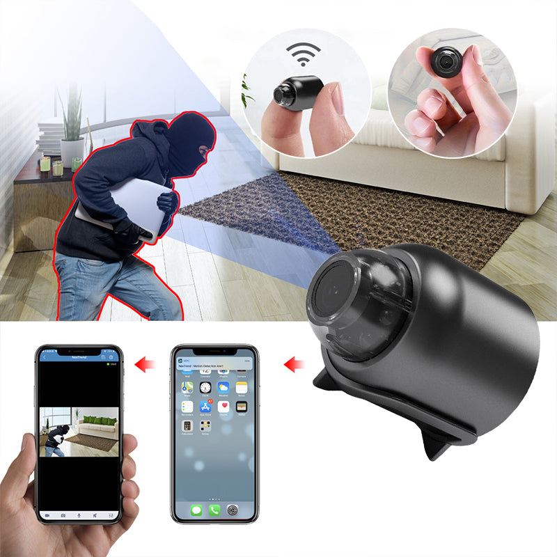 Smart Wireless Camera With Mobile Phone Remote App