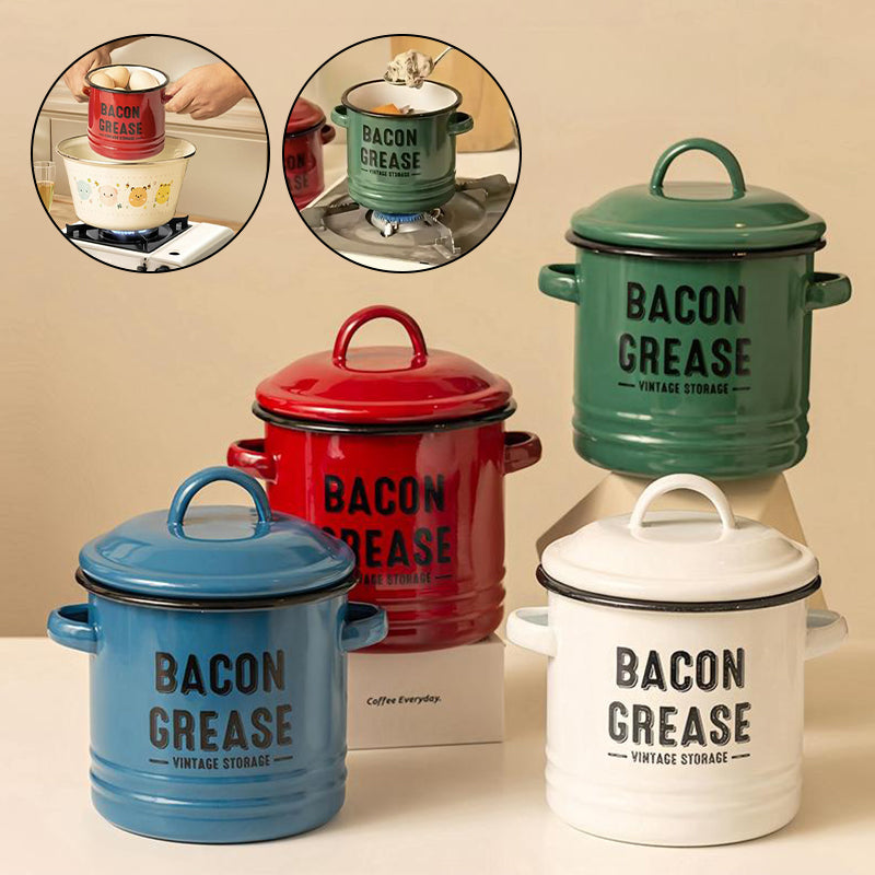 Bacon Oil Container