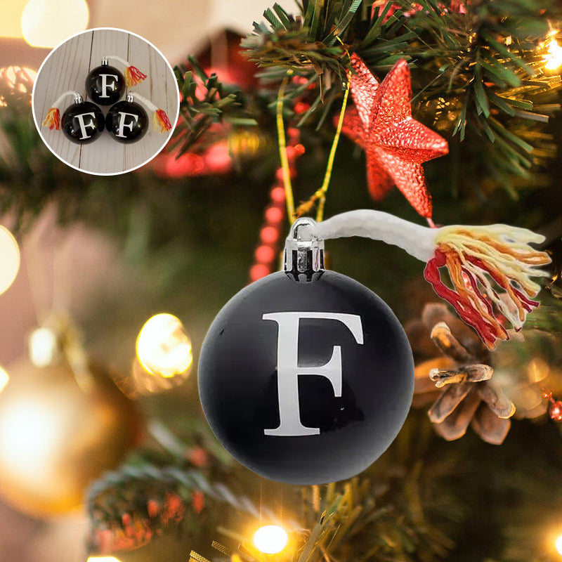 Funny F-Bomb Christmas Ornament