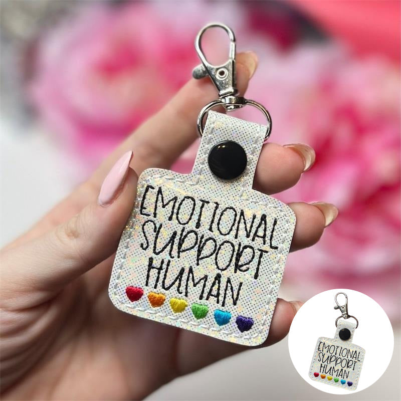 Emotional Support Coworker Keychain