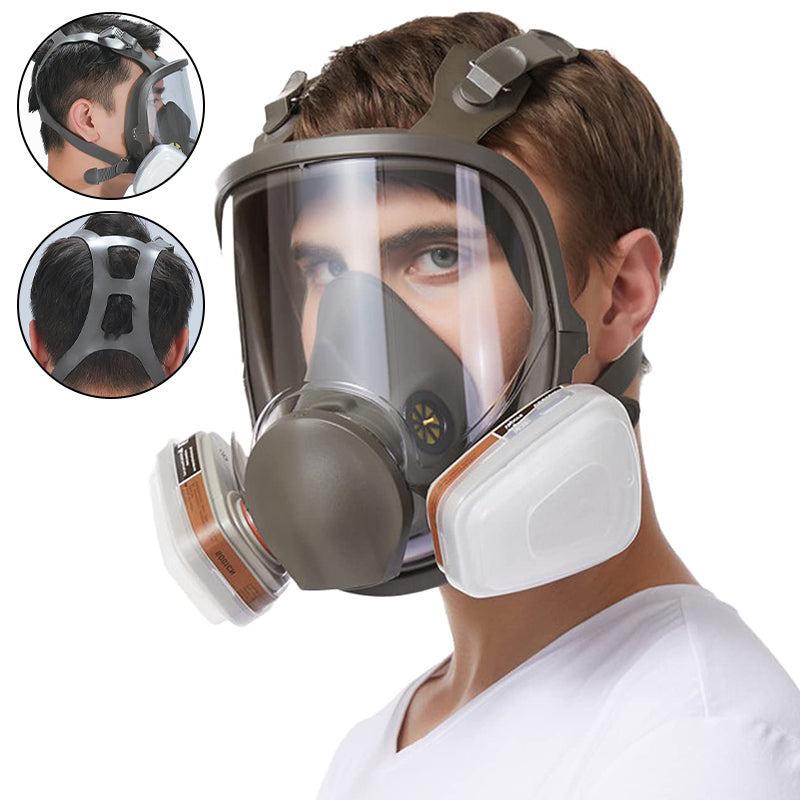 7 in 1 Full Face Cover Filter Mask