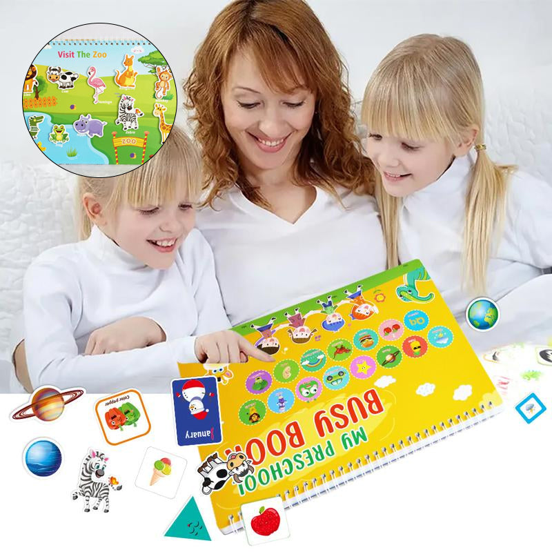 Interactive Preschool Busy Book