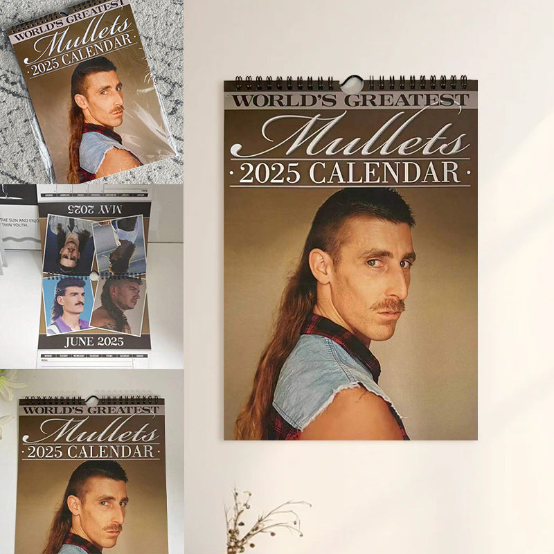 2025 World's Greatest Mullets Calendar