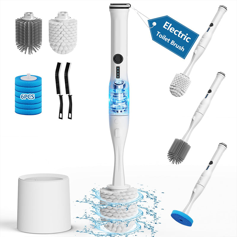 Multifunctional Electric Toilet Brush and Holder Set