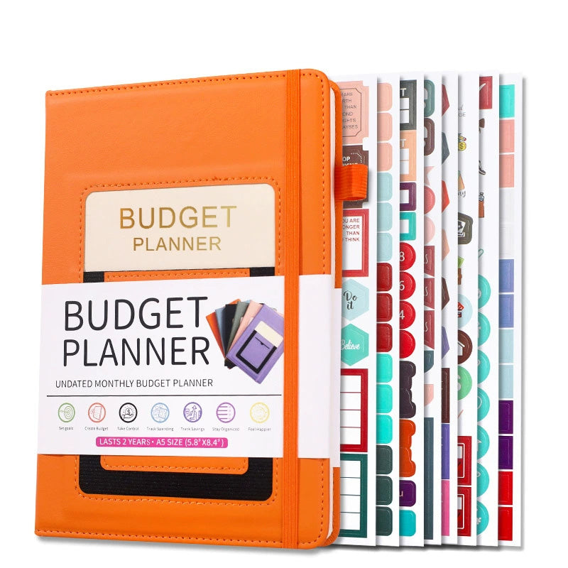 Budget Planner Notebook (With 8 Planning Stickers)