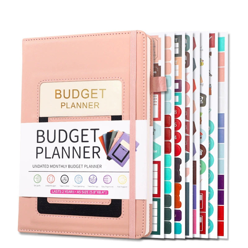 Budget Planner Notebook (With 8 Planning Stickers)