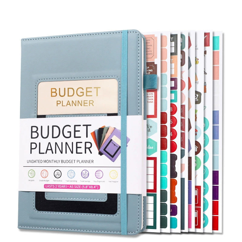 Budget Planner Notebook (With 8 Planning Stickers)