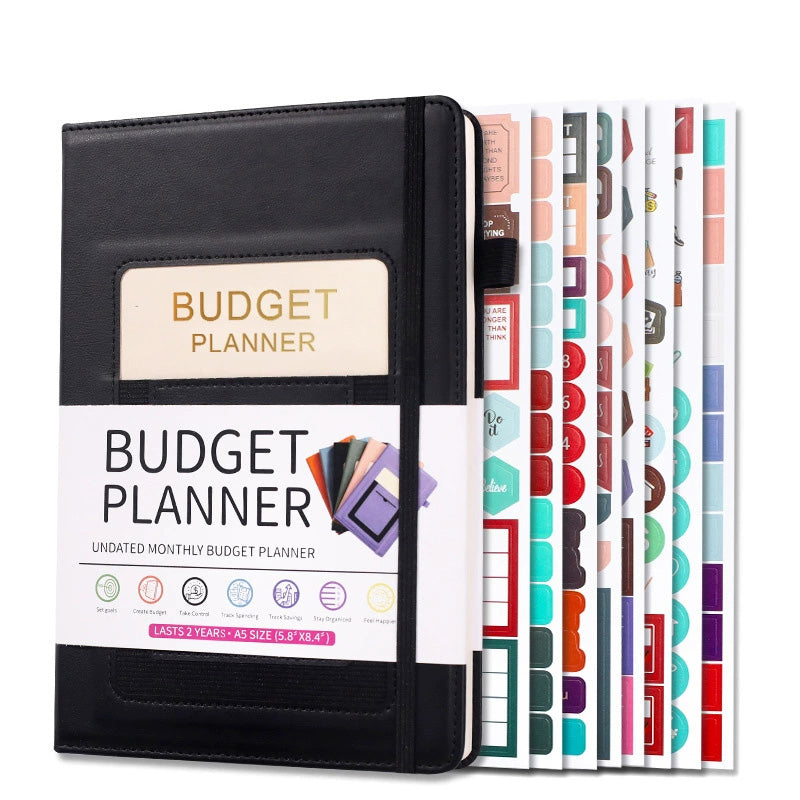 Budget Planner Notebook (With 8 Planning Stickers)