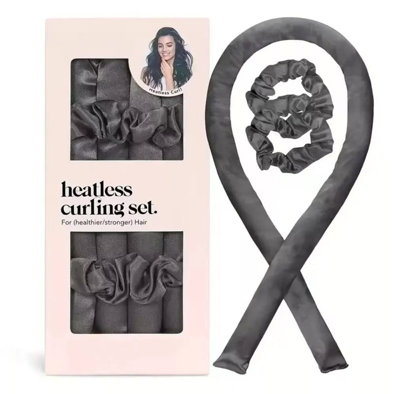 Heatless Hair Curler Set in Satin