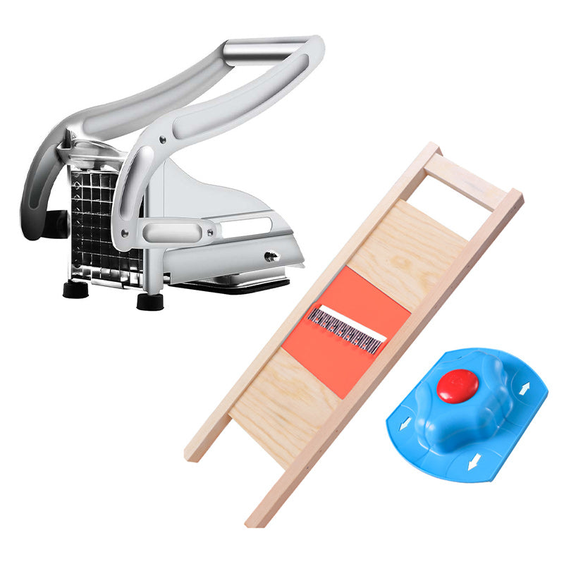 Wooden Handle Potato Chips Slicer