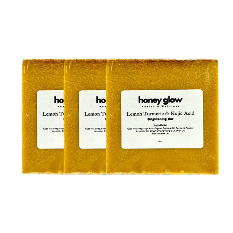 Lemon Turmeric Kojic Acid Brightening Soap