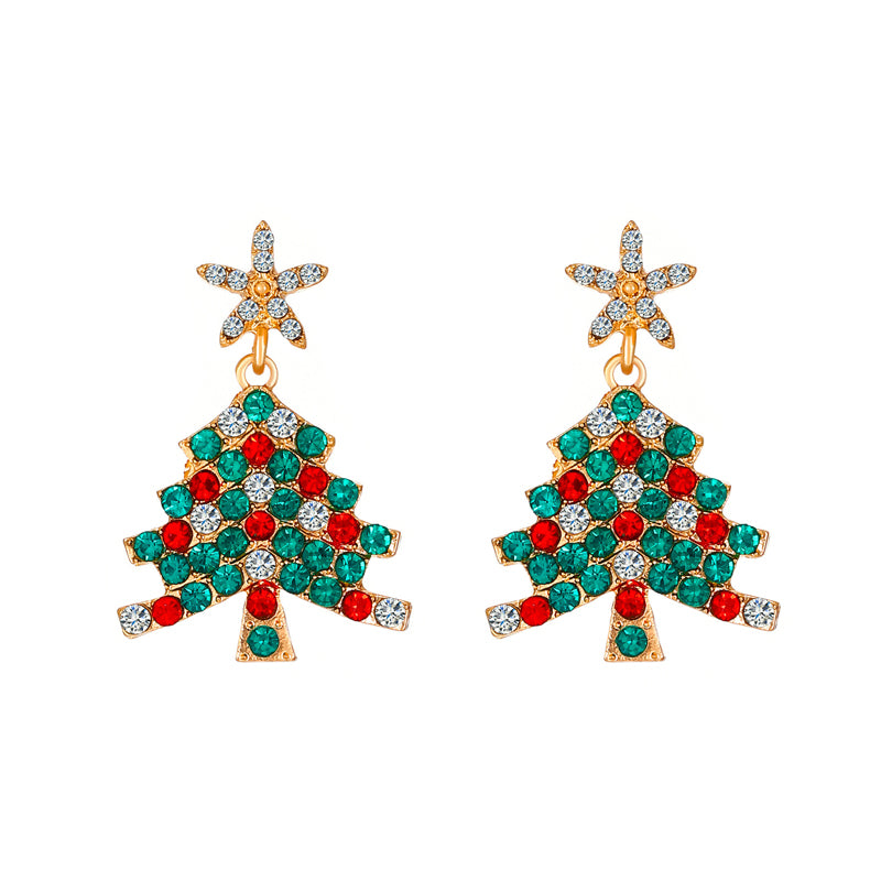 Christmas Tree Stud Earrings