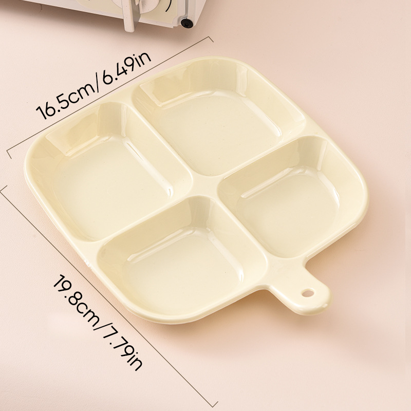 Multi-Purpose Divided Serving Plate