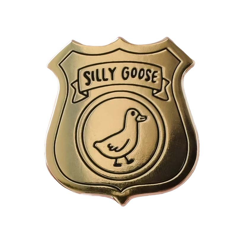 Silly Goose Badge Pin