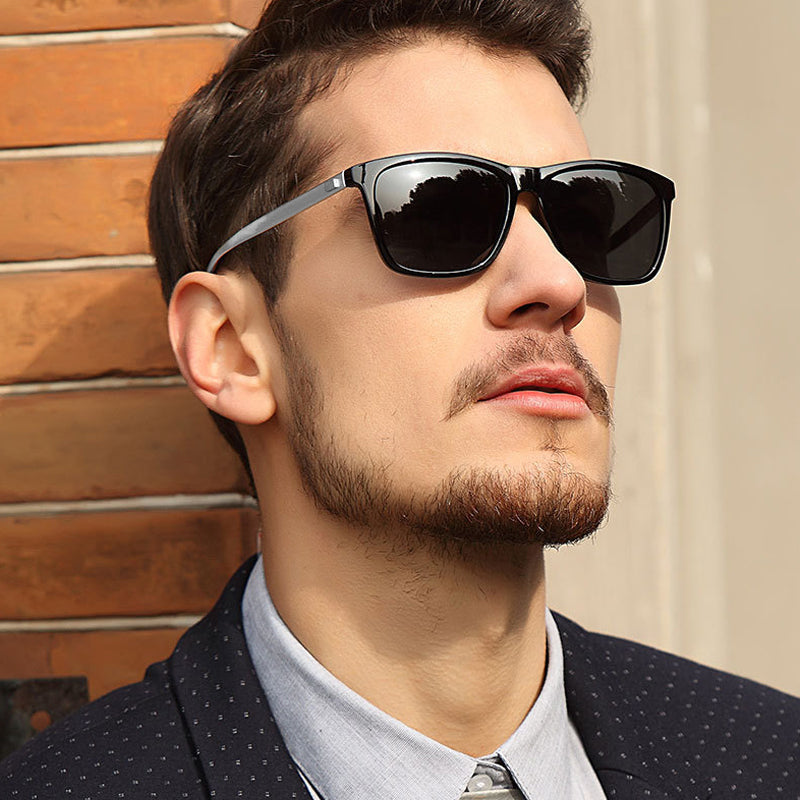 Men Aluminum Magnesium Frame Polarized Sunglasses