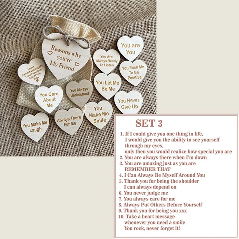 'Reasons Why You Are My Friend" Friendship Gift