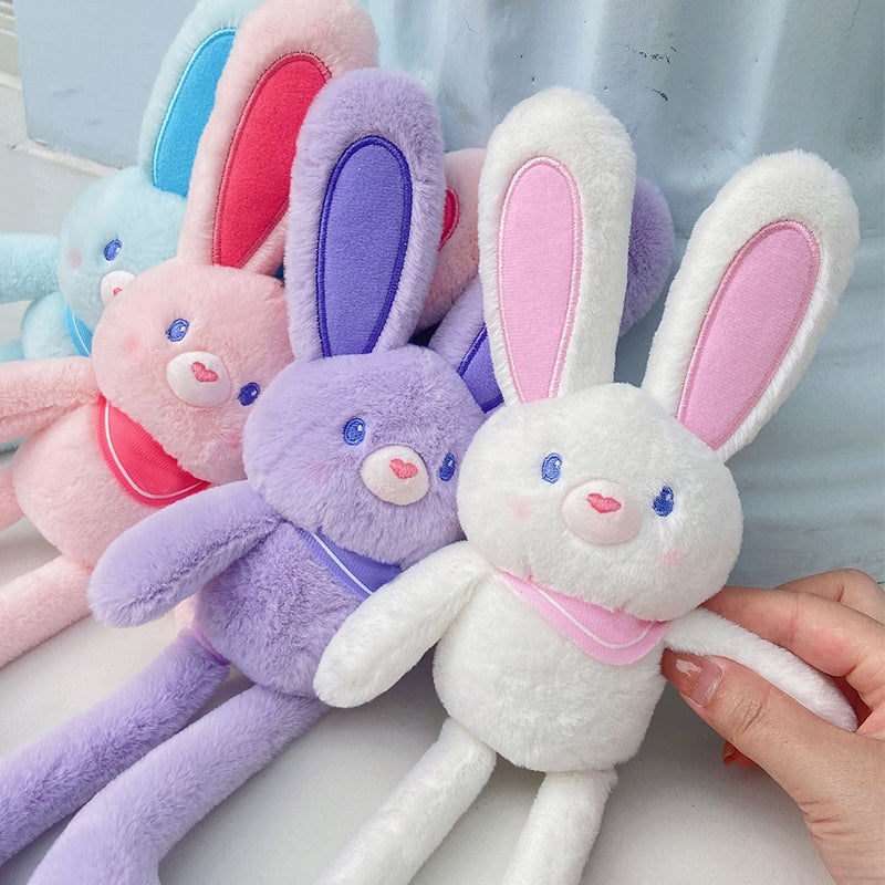 Pull Up Rabbit Plush Toys