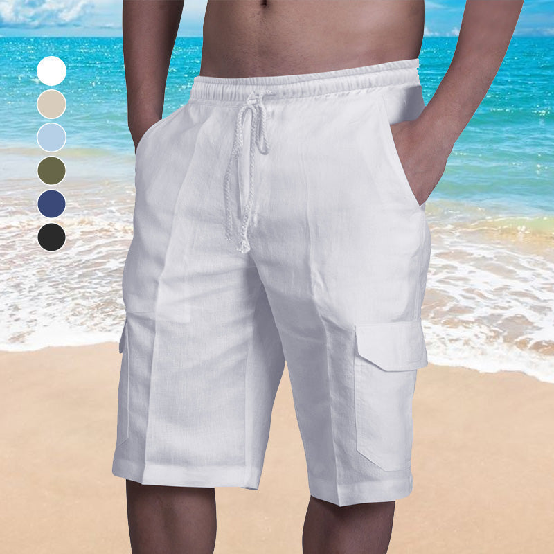 Men's Casual Linen Shorts