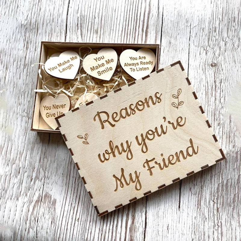 'Reasons Why You Are My Friend" Friendship Gift