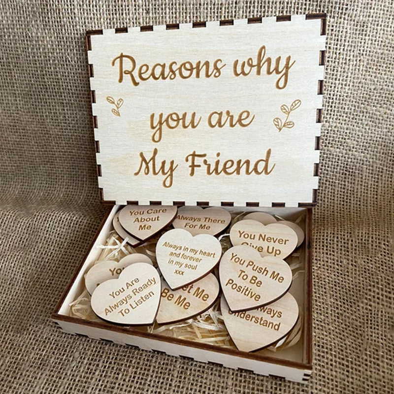 'Reasons Why You Are My Friend" Friendship Gift