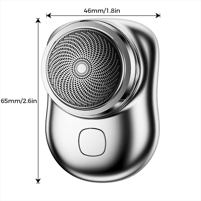 Pocket Bärbar elektrisk rakning