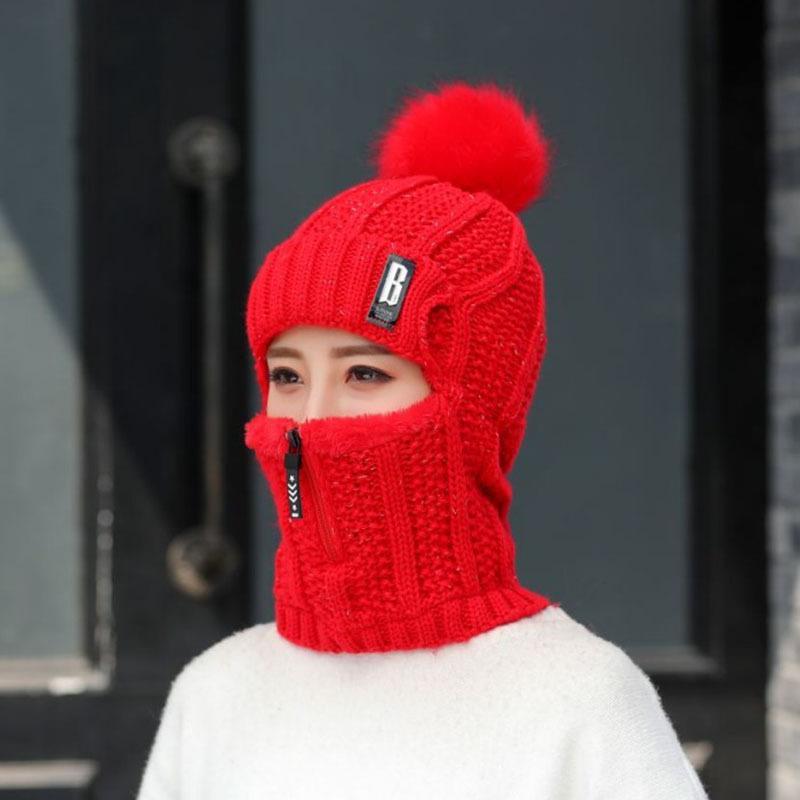 Winter Siamese Windproof Hat