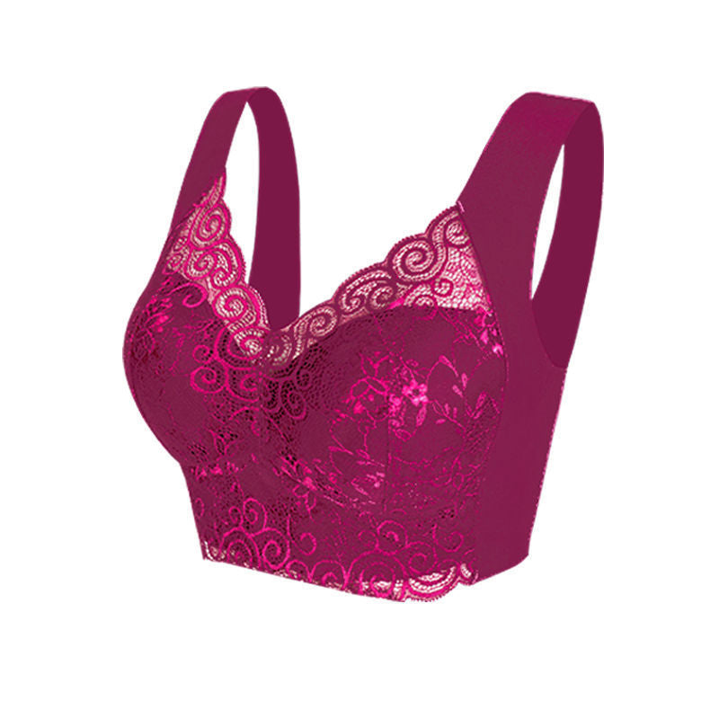 Wireless Push-up Bra In Lace