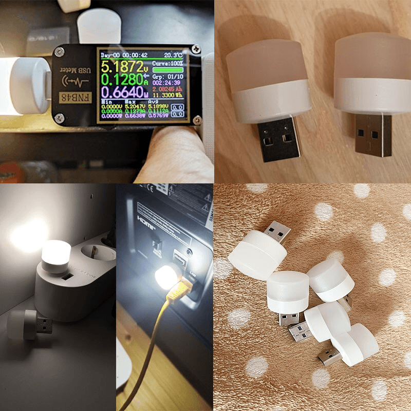 USB LED Eye Protection Small Night Light