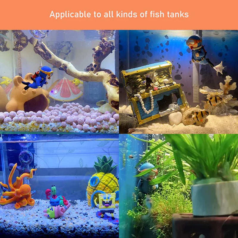 Lovely Diver Aquarium Fish Tank Decorations