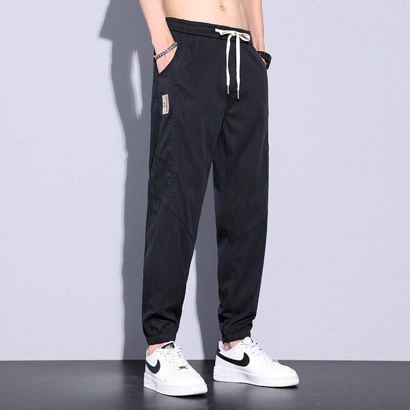 Ice Silk Casual Pants