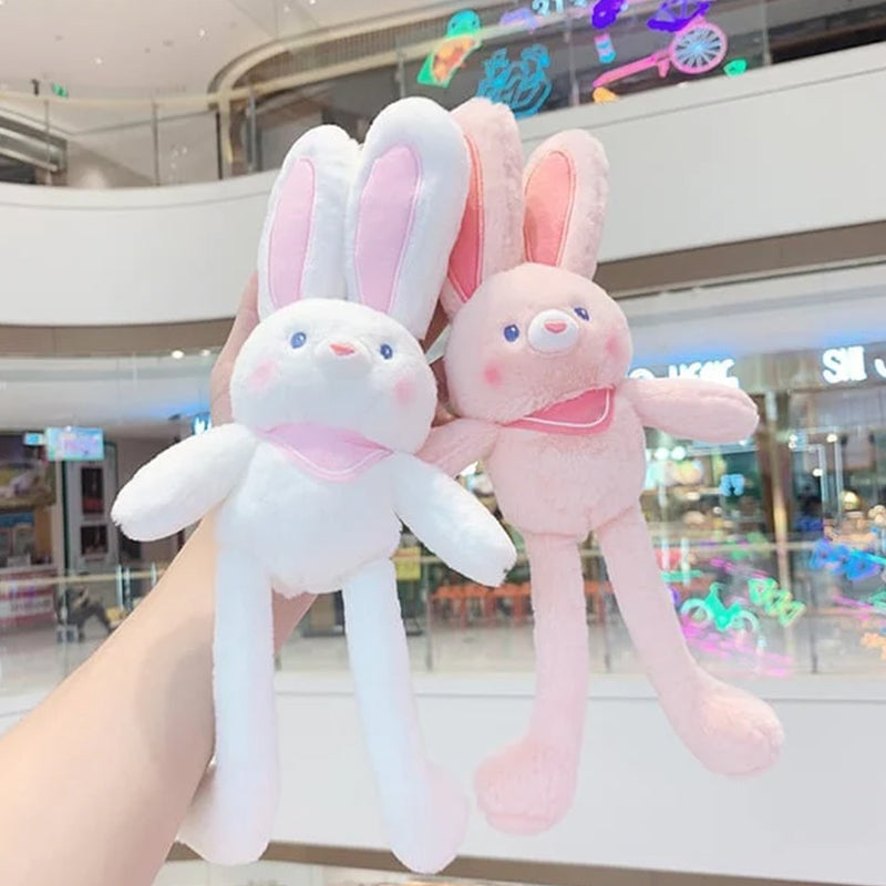 Pull Up Rabbit Plush Toys