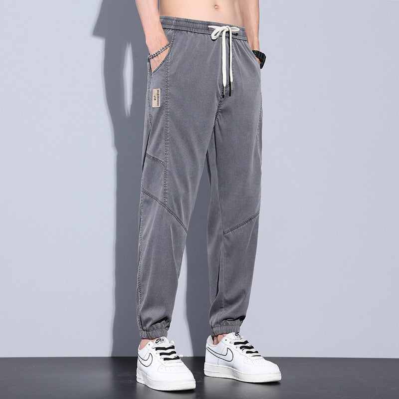 Ice Silk Casual Pants