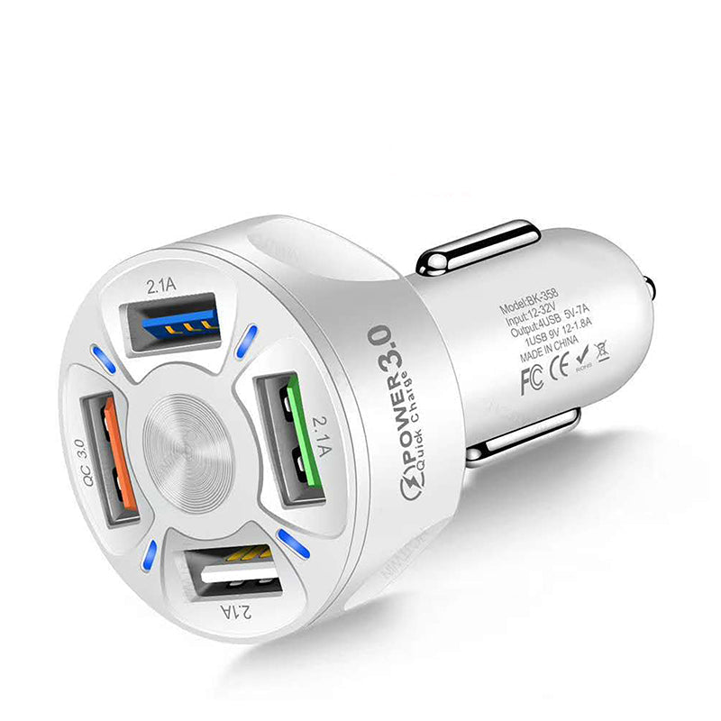 4-IN-1 Fast Charging Port for Car