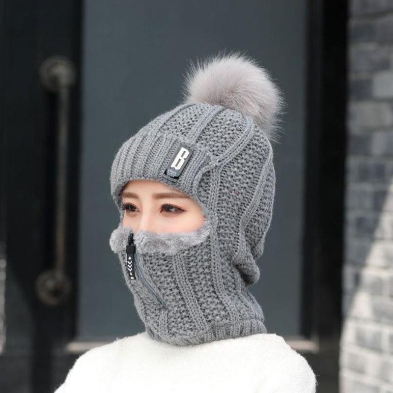 Winter Siamese Windproof Hat