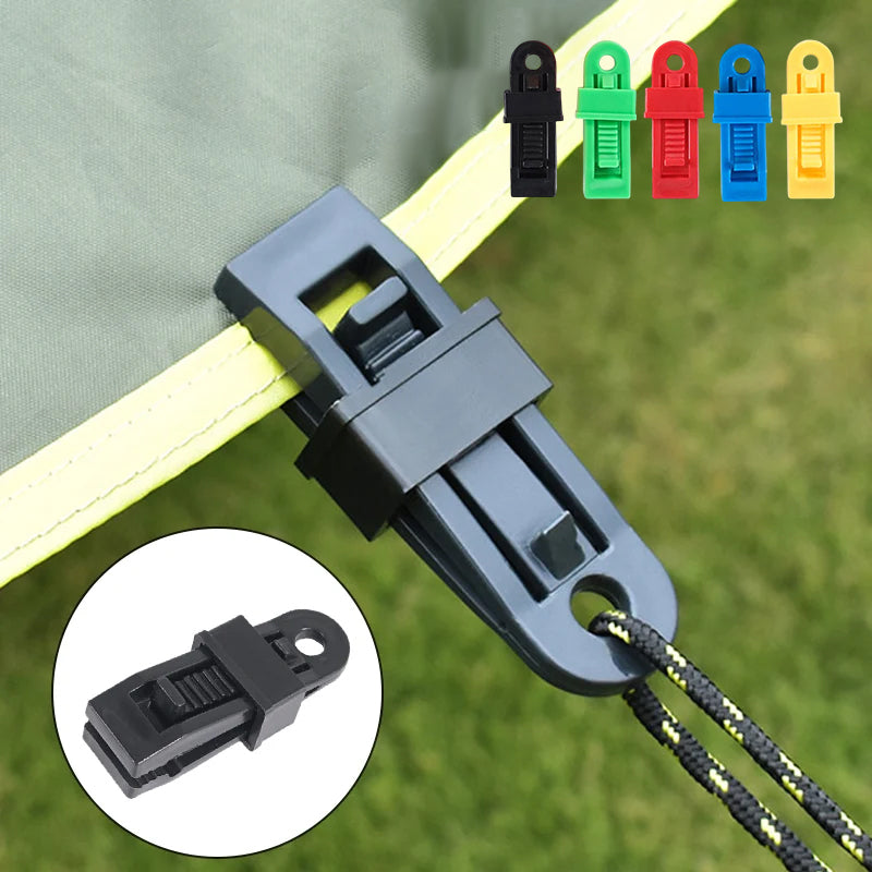 Justerbart Heavy Duty Lock Grip för Tarp & Shade Cloth