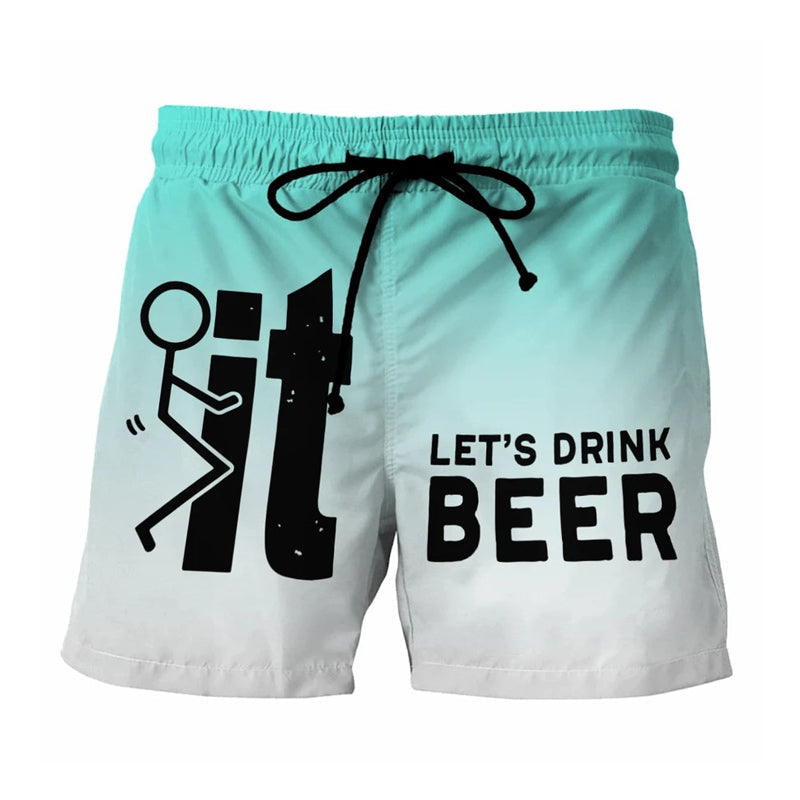 Men's Hawaii Beach Shorts